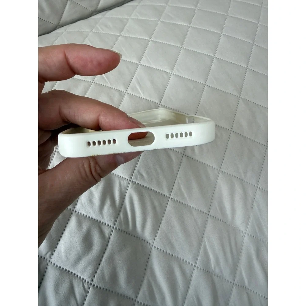 iPhone 17 Pro Max Case Starfish Pearl Coastal Beach 3D Print White Gold Cover